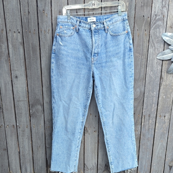 Pistola Light Blue Straight Leg Jeans - Picture 1 of 8